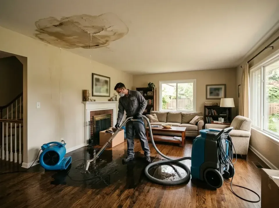 attic-pipe-burst-ceiling-drip-008 — frequently asked questions, Water Damage Restoration & Carpet Care in Bon Secour, AL